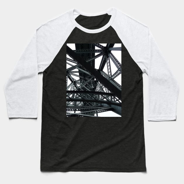 Porto Bridges Baseball T-Shirt by Novaart